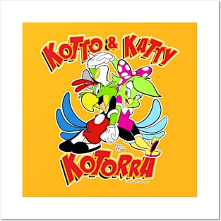 Kotto & Katty Kotorra Posters and Art